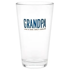 Hallmark Grandpa: Like A Dad, Only Cooler Pint Glass, 16 Oz.
