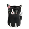 Allen Designs Black Cat Planter