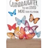 Granddaughter, You Are Loved More Than You Know Glass Block -Artisan Décor Shop ER79845