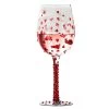 Lolita Red Hot Wine Glass -Artisan Décor Shop GLS11 5570R