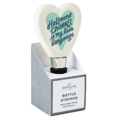 Steve's Hallmark Hallmark Hallmark Channel Love Language Wine Bottle Stopper -Artisan Décor Shop Hallmark Channel Love Language Wine Bottle Stopper 1HKC2316 05