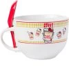 24 Oz. Hello Kitty Cup Noodles Ramen Soup Mug Red Spoon -Artisan Décor Shop KTY51636B 1