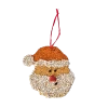 Mr. Bird Santa Cookie Bird Seed Ornament