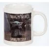 Star Wars The Mandalorian The Child Baby Yoda Grogu Just Minding My Business Sipping Soup 16 Oz. Ceramic Mug 1 Star Wars The Mandalorian The Child Baby Yoda Grogu Just Minding My Business Sipping Soup 16 Oz. Ceramic Mug -Artisan Décor Shop MU9 R1 TSTW