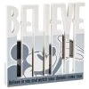 Hallmark Disney Mickey Mouse Believe Wood Quote Sign, 6x6 -Artisan Décor Shop Mickey Mouse Believe Dimensional Sign 1DYG2055 01