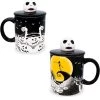 18 Oz. Disney The Nightmare Before Christmas Jack Skellington In Moon Light Mug With Sculpted Jack Head Lid -Artisan Décor Shop NB1260KN