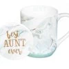 Best Aunt Ever Cup And Coaster Set -Artisan Décor Shop P2712004