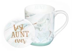 Best Aunt Ever Cup And Coaster Set