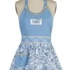Home Bohemian Blue Hostess Apron -Artisan Décor Shop R6971
