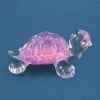 Pink Little Turtle Glass Figurine -Artisan Décor Shop S0254 K