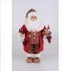Karen Didion Midnight Snacking With Wine Santa 16" -Artisan Décor Shop cc16 236 1