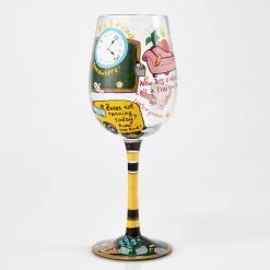 Lolita Teacher's Time Out Wine Glass