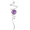 10" Silver Purple Spiral Tail Wind Spinner Accesory -Artisan Décor Shop spinfinity b83f3a09 30f4 4378 bb73 258b5852afcc