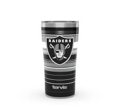 Tervis NFL® Raiders Hype Stripes Stainless Steel Tumbler 20 Oz.